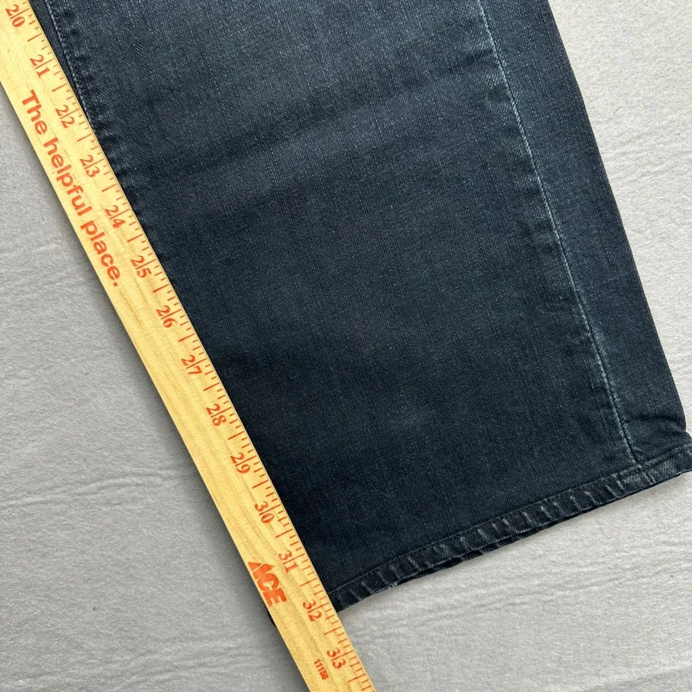 Levis Capital E Hesher Regular Straight Jeans Mens 34x32 Dark Wash Made in USA